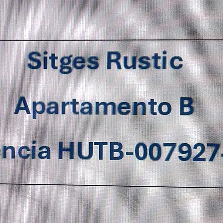 Apartamento Rustic Sitges